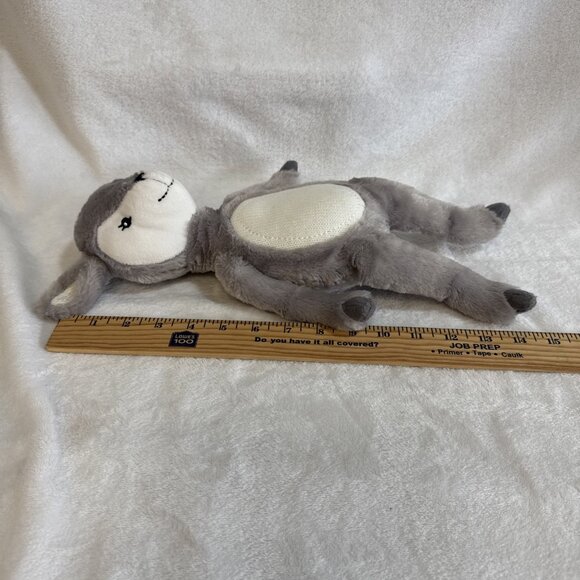 Sweet‎ Fawn Super Soft Plush, Gray/Ivory Deer by Dwell Studio 14” - Picture 2 of 8